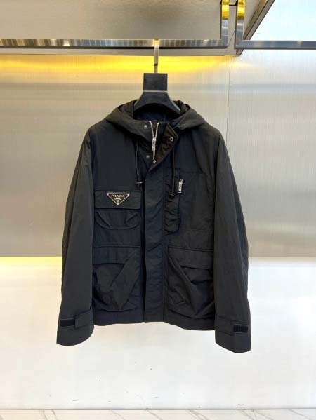 2025年3月10日春秋高品質新品PRADAジャケットasi...