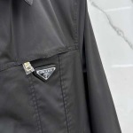 2025年3月11日春秋高品質新品PRADAジャケットasibin工場