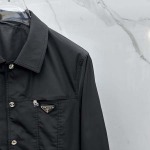 2025年3月11日春秋高品質新品PRADAジャケットasibin工場