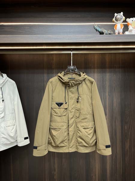 2025年3月11日春秋高品質新品Pradaジャケットasi...