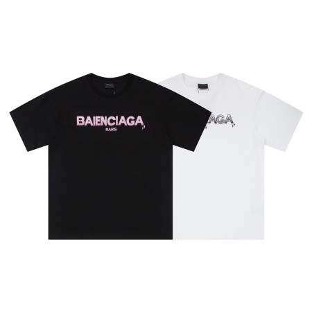 2025年3月12日春夏新品BALENCIAGA半袖Tシャツ...