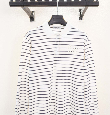 2025年3月13日新品MIUMIU長袖Poloシャツ  x...