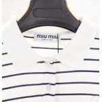 2025年3月13日新品MIUMIU長袖Poloシャツ  xiongma工場