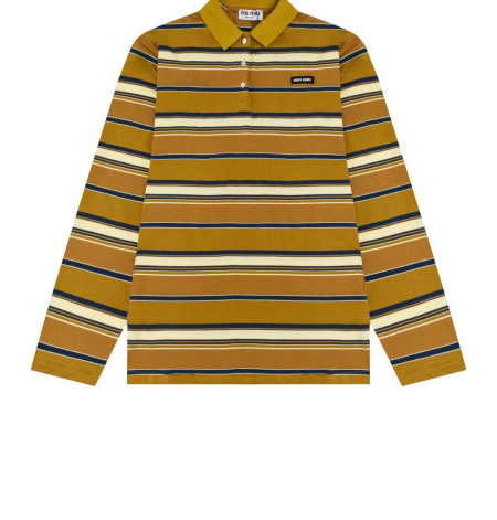 2025年3月13日新品MIUMIU長袖Poloシャツ  xiongma工場