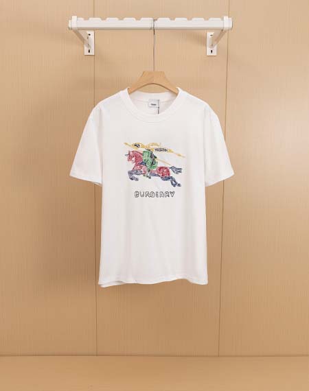 2025年3月14日春夏高品質新品Burberry半袖Tシャ...