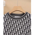 2025年3月14日春夏高品質新品Christian Diorニット半袖Tシャツ  実物写真xiongma工場