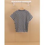 2025年3月14日春夏高品質新品Christian Diorニット半袖Tシャツ  実物写真xiongma工場
