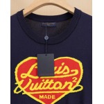 2025年3月14日春夏高品質新品Louis Vuittonニット半袖Tシャツ  実物写真xiongma工場