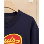 2025年3月14日春夏高品質新品Louis Vuittonニット半袖Tシャツ  実物写真xiongma工場