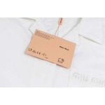 2025年3月14日春夏高品質新品Miumiu長袖シャツ  実物写真xiongma工場