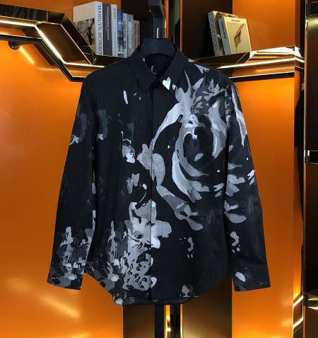 2025年3月15日 春夏高品質新品McQueen長袖シャツ...