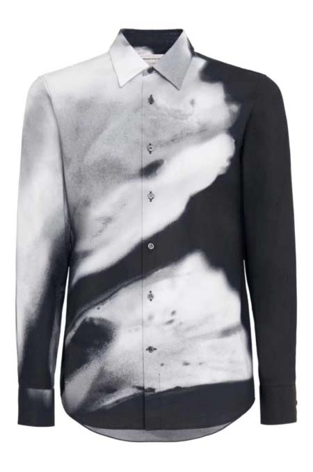 2025年3月15日 春夏高品質新品McQueen長袖シャツ...