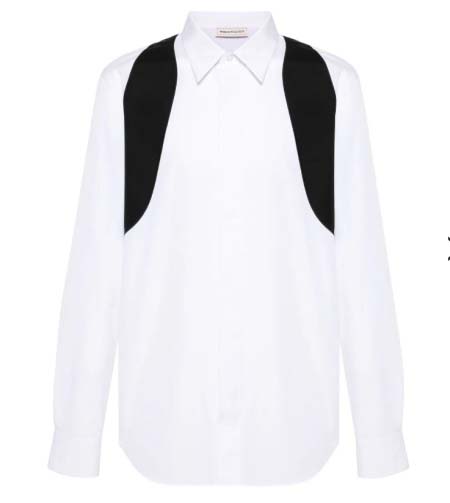 2025年3月15日 春夏高品質新品McQueen長袖シャツ...