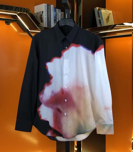 2025年3月15日 春夏高品質新品McQueen長袖シャツ...