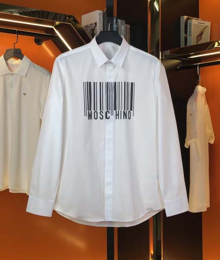 2025年3月15日 春夏高品質新品MOSCHINO長袖シャ...