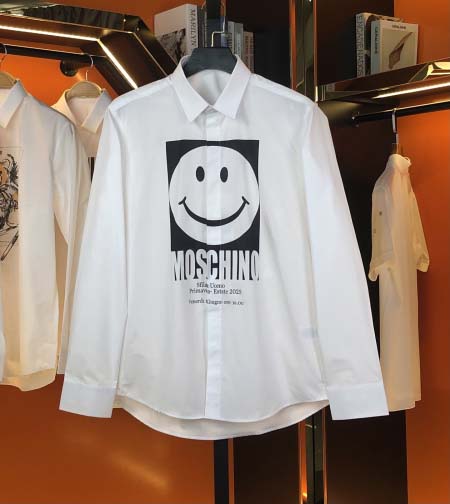 2025年3月15日 春夏高品質新品MOSCHINO長袖シャ...