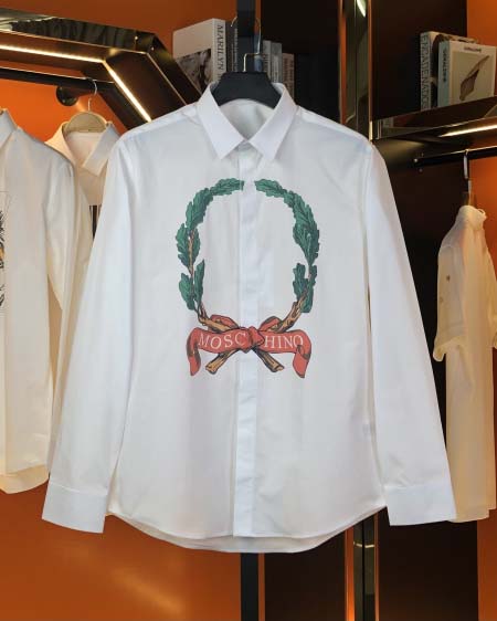 2025年3月15日 春夏高品質新品MOSCHINO長袖シャ...