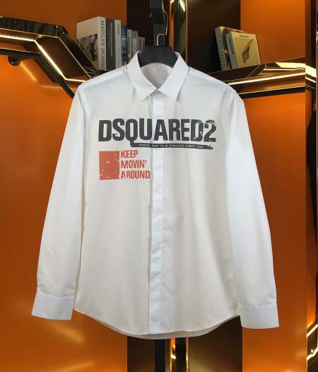 2025年3月15日 春夏高品質新品Dsquared2長袖シ...