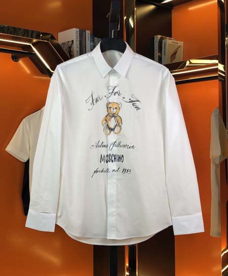 2025年3月15日 春夏高品質新品MOSCHINO長袖シャ...
