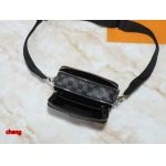 2025年3月16日 ルイヴィトン新品 M81260 M80741 M59161 Alpha Wearable  Monogram Eclipse    18.5×11×6.5cm