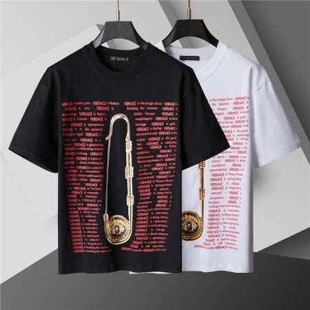 2025年3月17日春夏人気の新作VERSACE半袖Tシャツ...