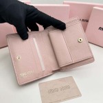 2025年3月17日新品小銭入れとカードケース財布Miumiu 5236    11.5X10X3cm zy工場