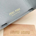 2025年3月17日新品小銭入れとカードケース財布Miumiu 5235    9.5X7.5X3.5cm zy工場