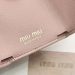 2025年3月17日新品小銭入れとカードケース財布Miumiu 5235    9.5X7.5X3.5cm zy工場