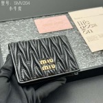 2025年3月17日新品財布Miumiu  pocket 8X10.5cm zy工場