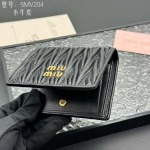 2025年3月17日新品財布Miumiu  pocket 8X10.5cm zy工場