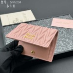 2025年3月17日新品財布Miumiu  pocket 8X10.5cm zy工場