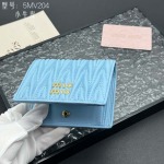 2025年3月17日新品財布Miumiu  pocket 8X10.5cm zy工場