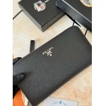 2025年3月17日新品財布PRADA blue  21cmX12cmX2.5cm  zy工場