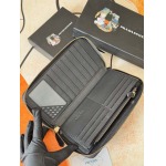 2025年3月17日新品財布PRADA blue  21cmX12cmX2.5cm  zy工場