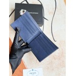 2025年3月17日新品財布PRADA  2M0513# blue 11cmx9cm   zy工場