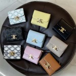 2025年3月17日新品財布 Celine TRIOMPHE 9.5×7.5×3cm   zy工場