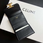 2025年3月17日新品 財布 Celine TRIOMPHE 9.5×7.5×3cm   zy工場