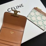 2025年3月17日新品財布 Celine TRIOMPHE 9.5×7.5×3cm   zy工場