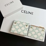 2025年3月17日新品財布 Celine TRIOMPHE 9.5×7.5×3cm   zy工場