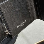 2025年3月17日新品財布 YSL （SAINT LAURENT） 414404 13*9*3CM   zy工場