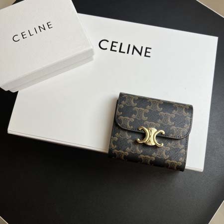 2025年3月17日新品財布 CELINE w10.5×9×...