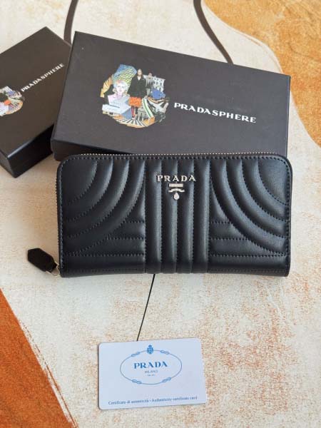 2025年3月17日新作prada 財布   SIZE:19...