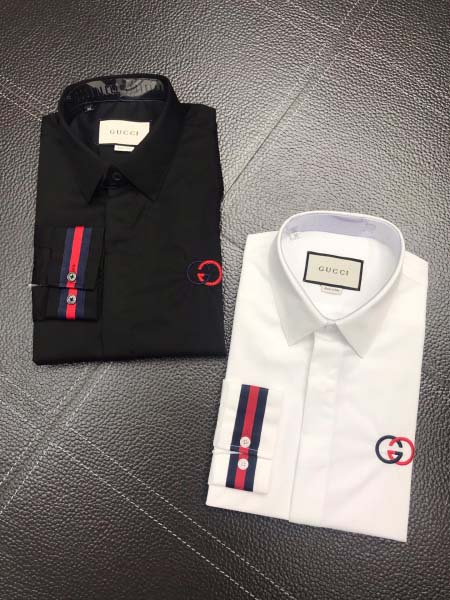 2025年3月19日高品質新作GUCCI長袖のスリムシャツ ...