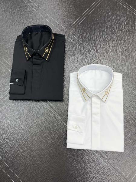 2025年3月19日高品質新作GUCCI長袖のスリムシャツ ...