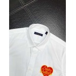 2025年3月19日高品質新作Louis Vuitton長袖のスリムシャツ HoHo工場