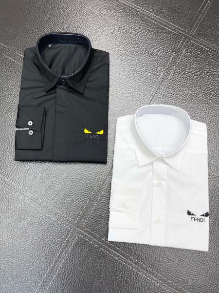 2025年3月19日高品質新作FENDI長袖のスリムシャツ ...