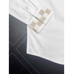 2025年3月19日高品質新作Louis Vuitton長袖のスリムシャツ HoHo工場