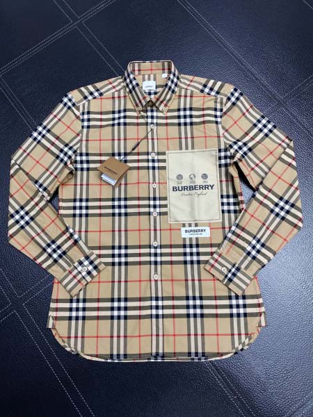 2025年3月19日高品質新作burberry長袖のスリムシ...