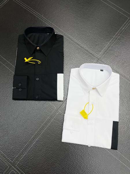 2025年3月19日高品質新作Versace長袖のスリムシャ...