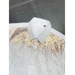 2025年3月19日高品質新作YSL長袖のスリムシャツ HoHo工場